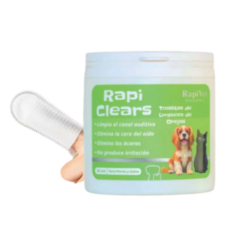 RapiClears Dedal para oídos de perros y gatos