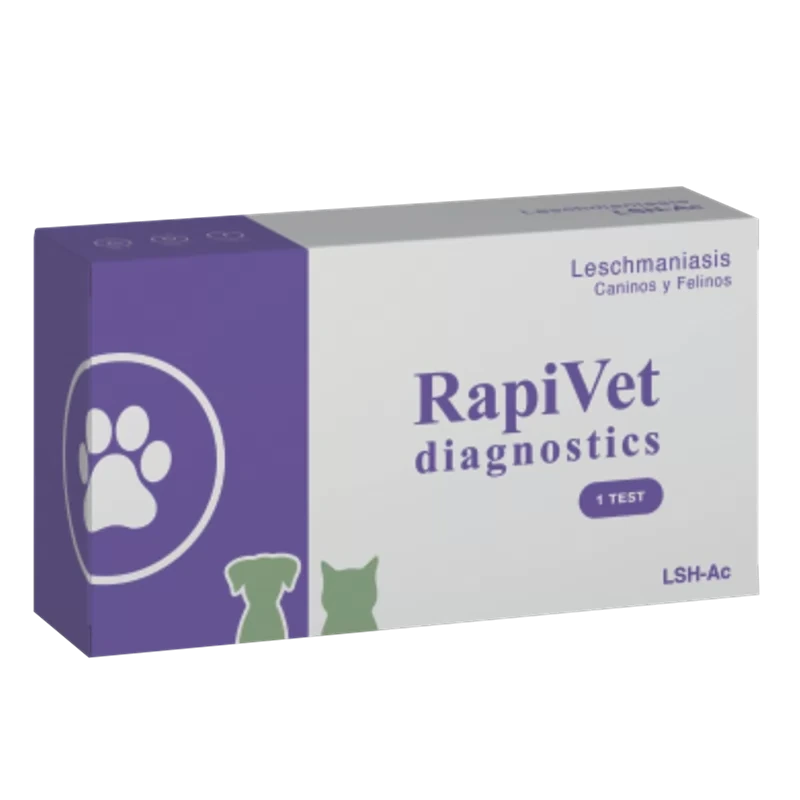 Prueba rápida de Leishmaniasis para caninos y felinos
